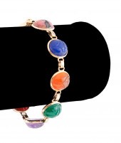 SEMI-PRECIOUS GEMSTONE & 14K S