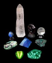 SEMI-PRECIOUS STONES, SOME CAR