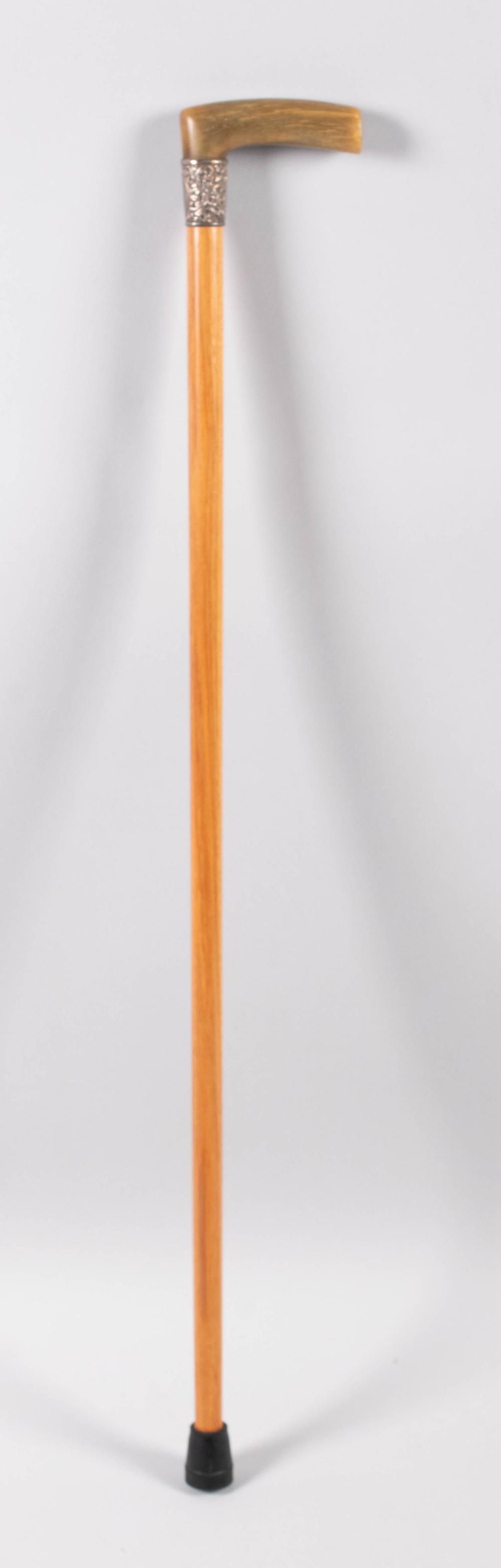 SENATOR WARNER'S CANE WITH GREEN