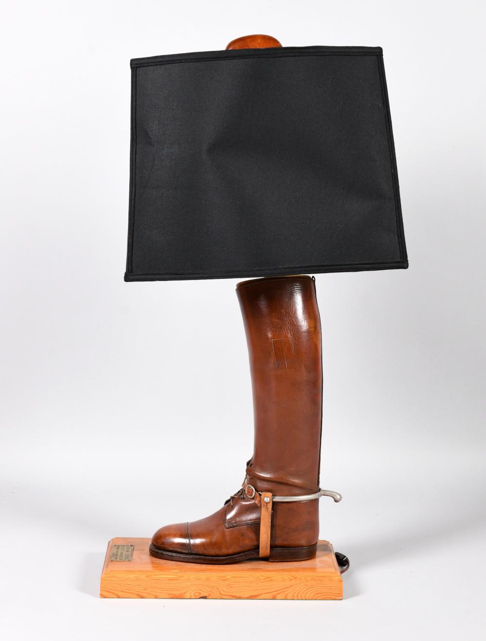 SENATOR WARNER'S JOHN LOBB RIDING