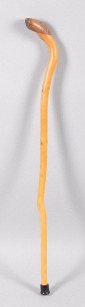 SENATOR WARNER'S WOODEN CANE W