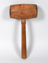 SENATOR WARNER'S WOODEN MALLET
