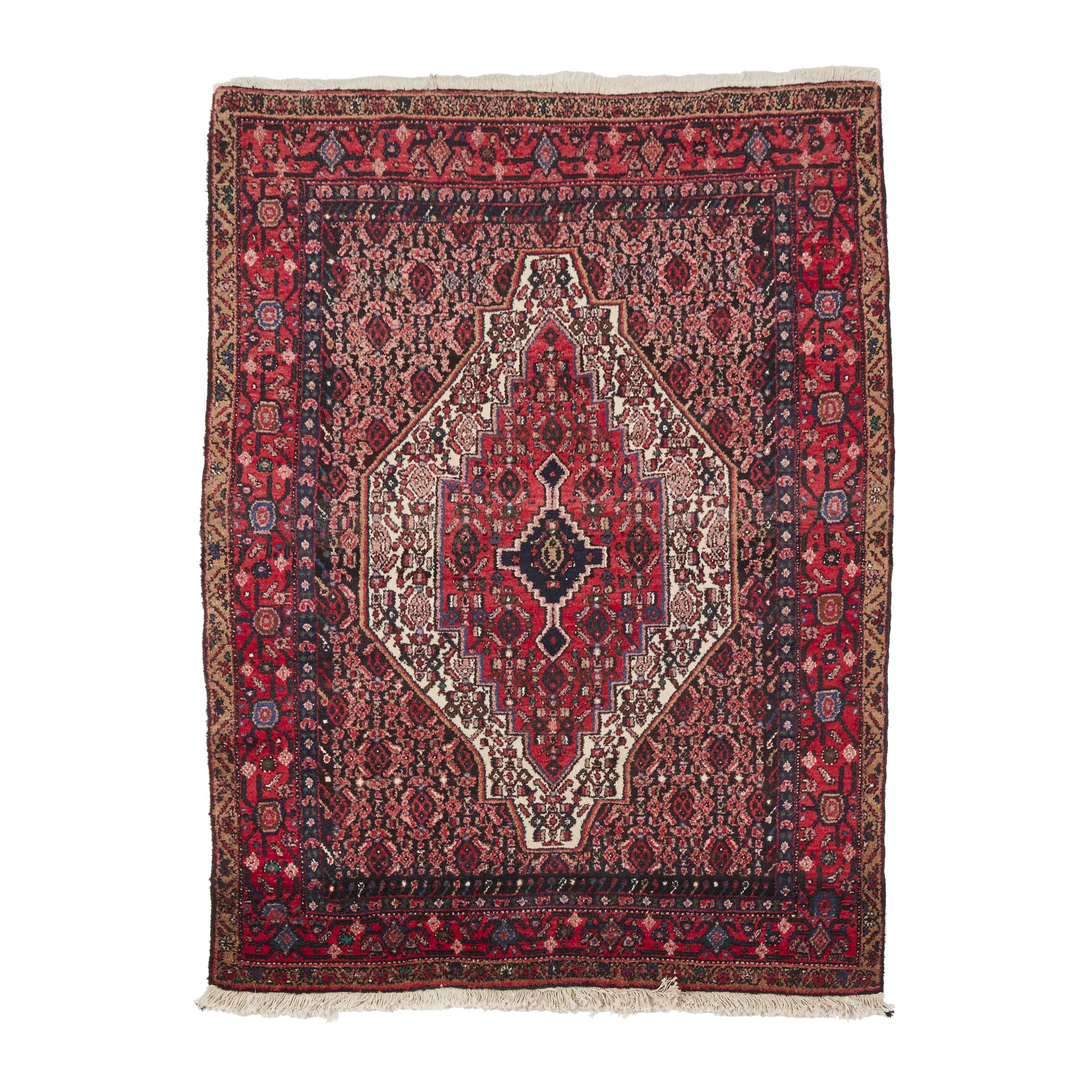 Senna Rug, Persian, c.1960   5 ft