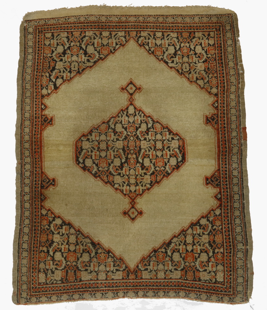 SENNEH MAT - 2'-3" X 3' A hexagonal