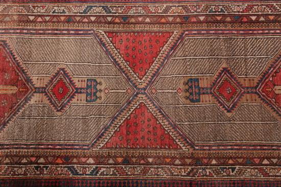 SENNEH RUG. - 13 ft. x 3 ft. 6 in.