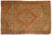 Senneh rug, concentric serrate