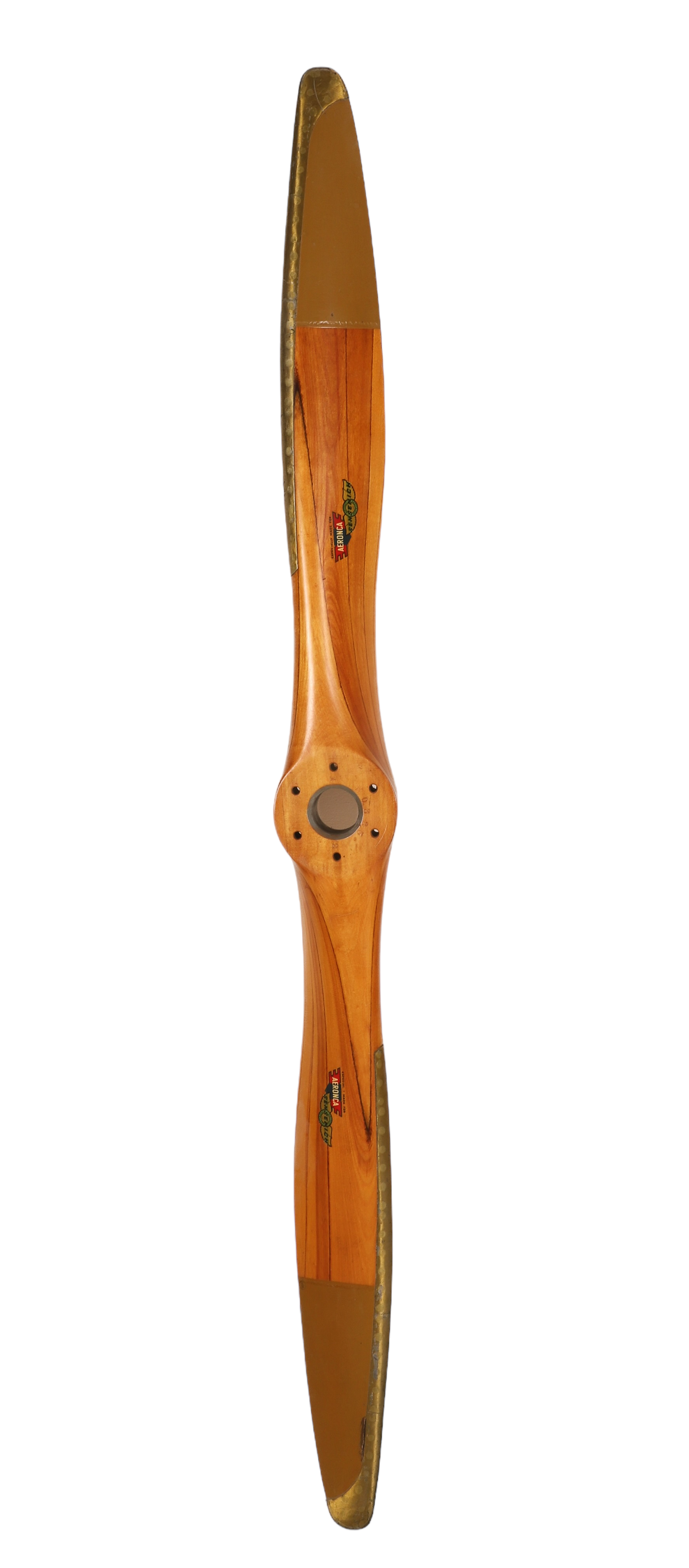Sensenich wood & brass airplane