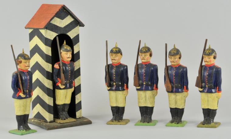 SENTURY HOUSE WITH SIX SOLDIER