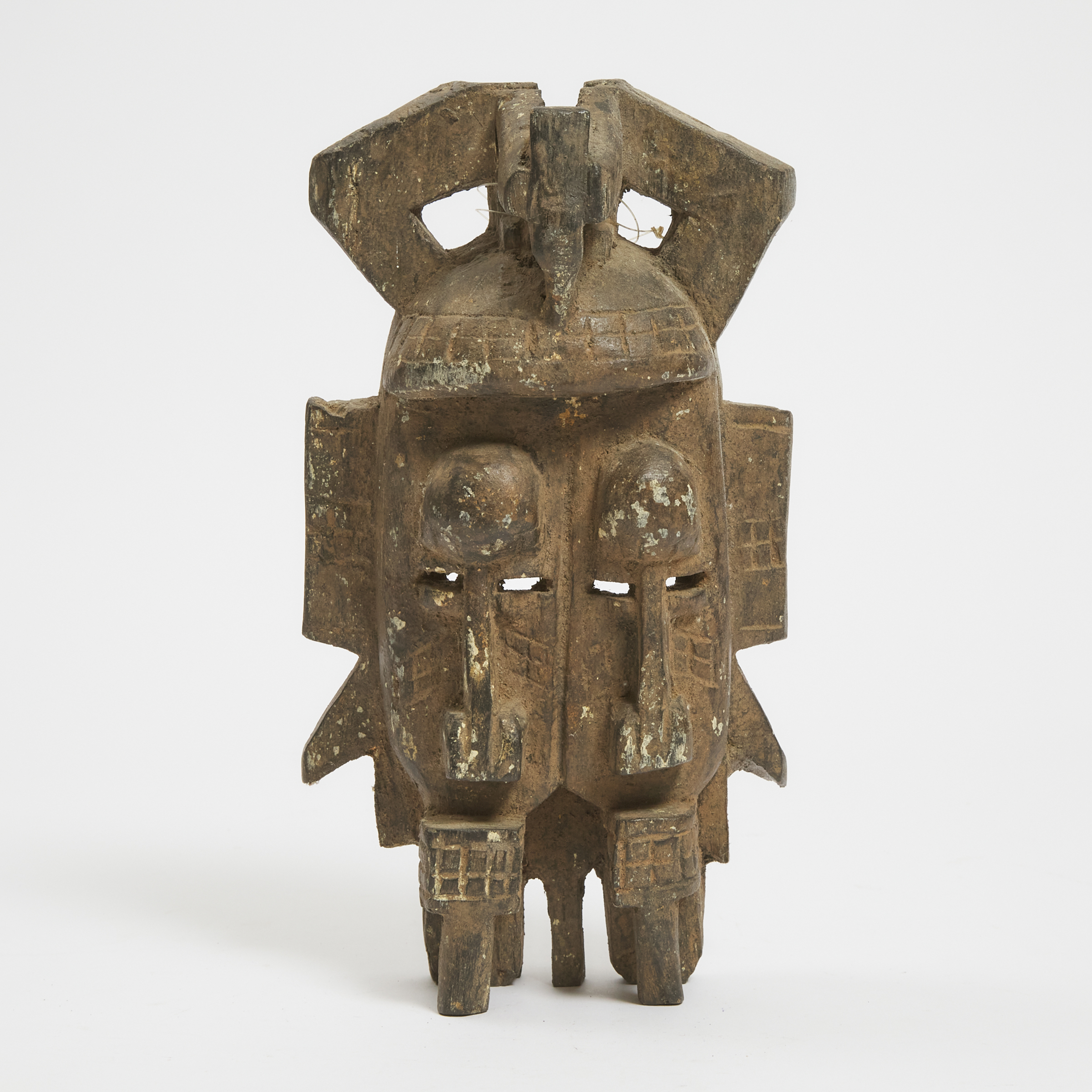 Senufo Kpelie Twin Mask, South