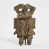 Senufo Kpelie Twin Mask, South