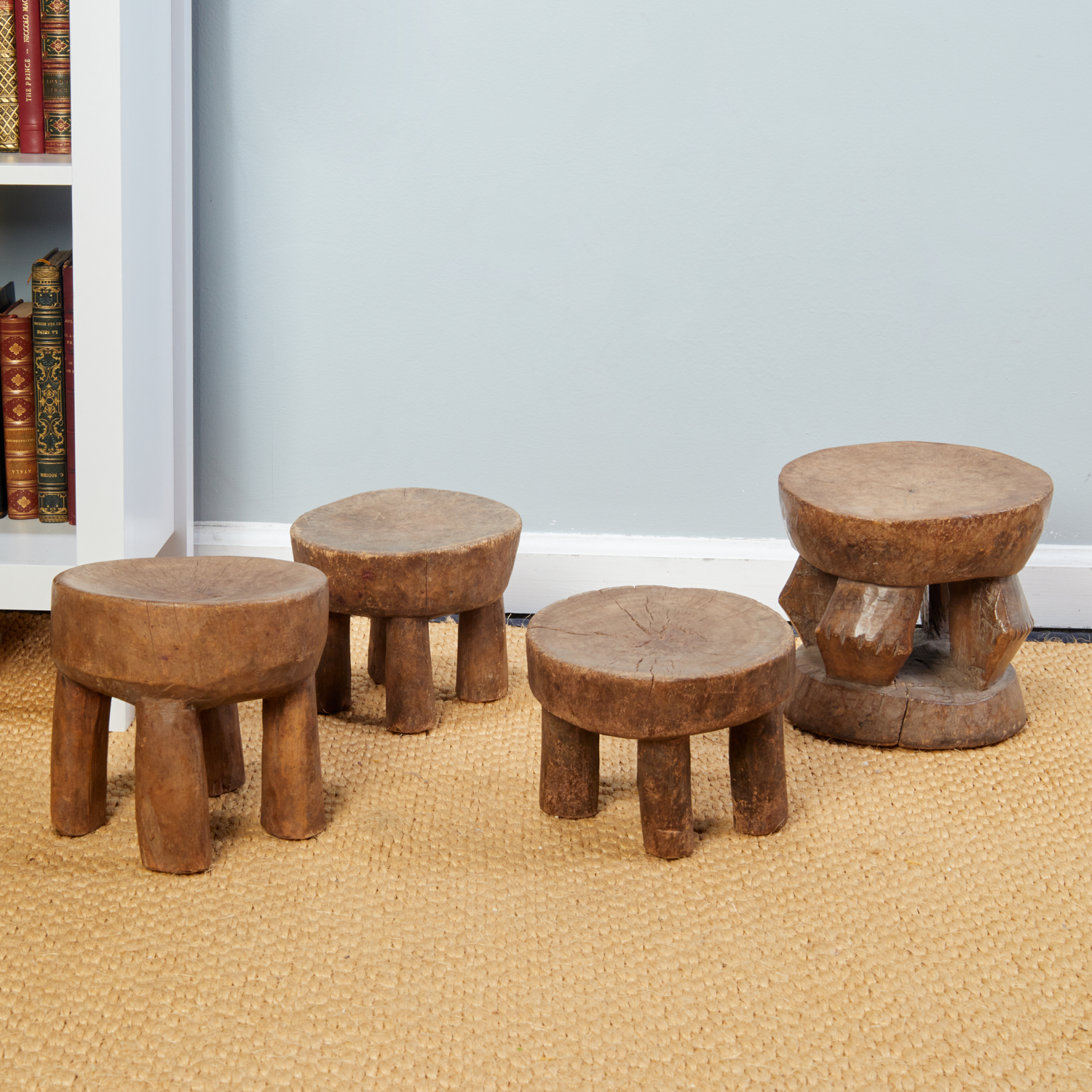 SENUFO PEOPLES, (4) SMALL WOOD
