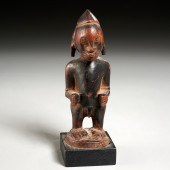 SENUFO PEOPLES, CARVED ANCESTO