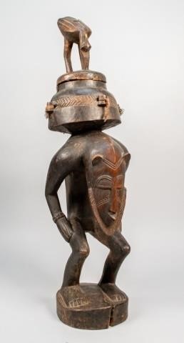 SENUFO TRIBE DIVINATION STATUE COTE