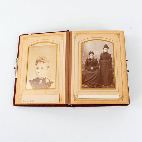 SEPIA PHOTO ALBUM, 19TH CENTURY