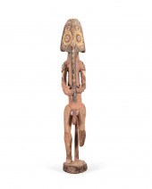 SEPIK RIVER POLYCHROME WOOD AN