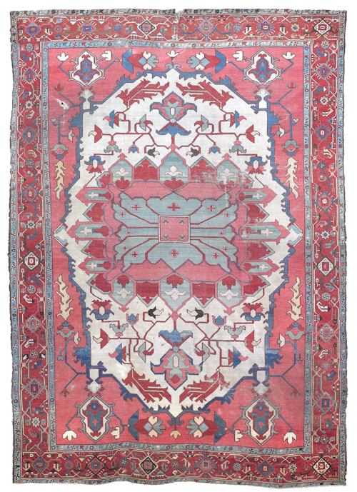 Serapi carpet ca. 1900 12'2" x