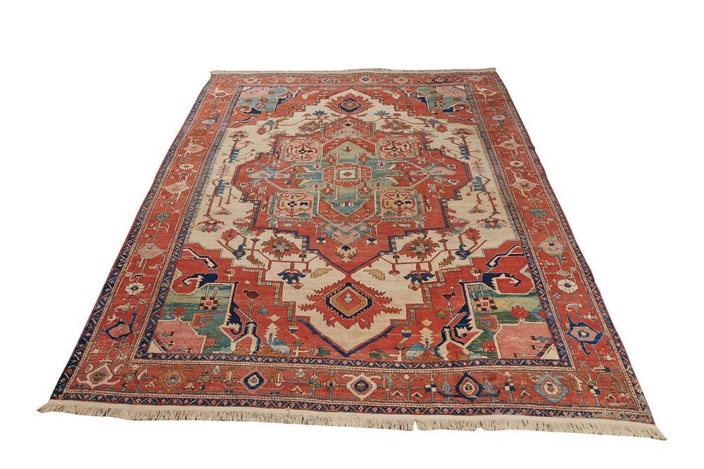 SERAPI CARPET, PERSIA, CA. 1875, 12