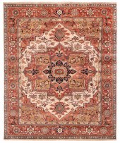 SERAPI DESIGN CARPET: 8’1” X 1