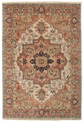SERAPI DESIGN RUG: 6’1” X 8’10