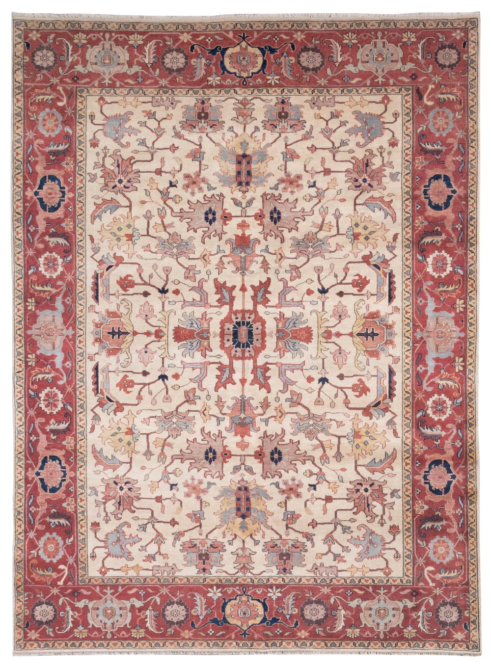 SERAPI DESIGN RUG: 9’0” X 12’4”