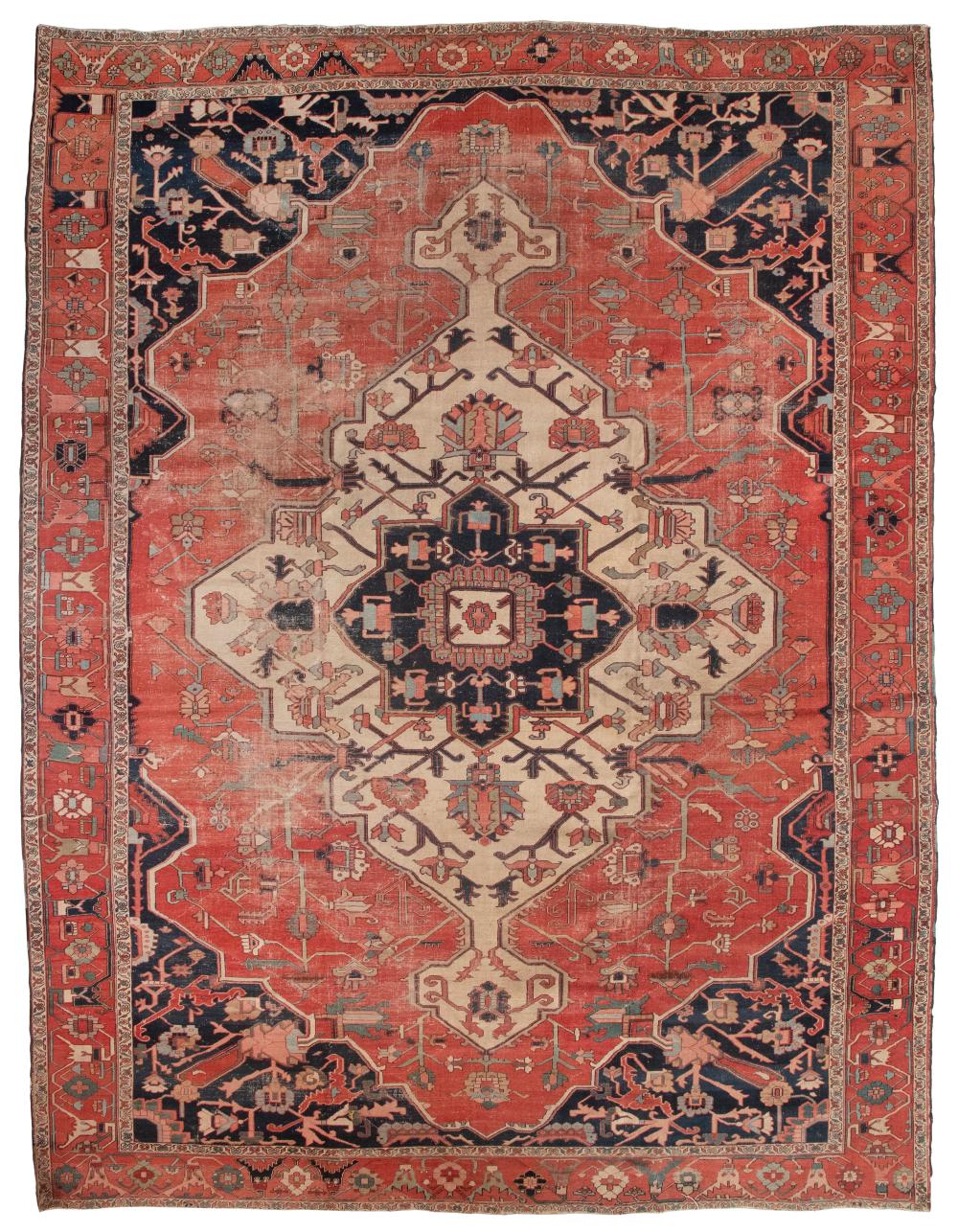 SERAPI RUG: 10’10” X 14’3” LATE