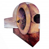 SERDAR ARAT, OIL ON SCULPTED P