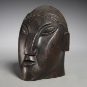 SERGE ARAMOFF, BRONZE BUST, C.