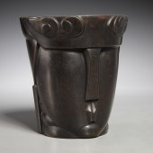SERGE ARAMOFF, BRONZE BUST, C.
