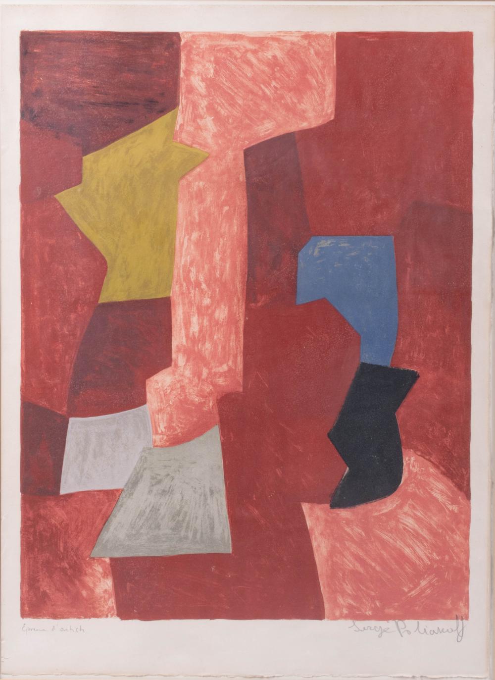 SERGE POLIAKOFF, RUSSIAN 1900-1969,