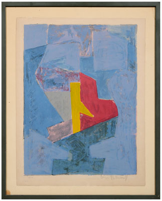 Serge Poliakoff (Russian/French,