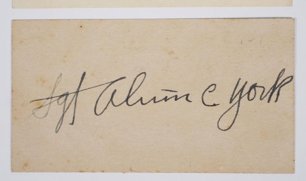SERGEANT ALVIN YORK CUT