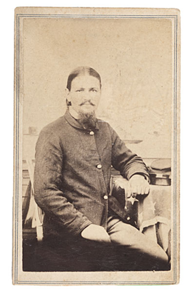 Sergeant Boston Corbett CDV An