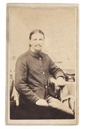 Sergeant Boston Corbett CDV An