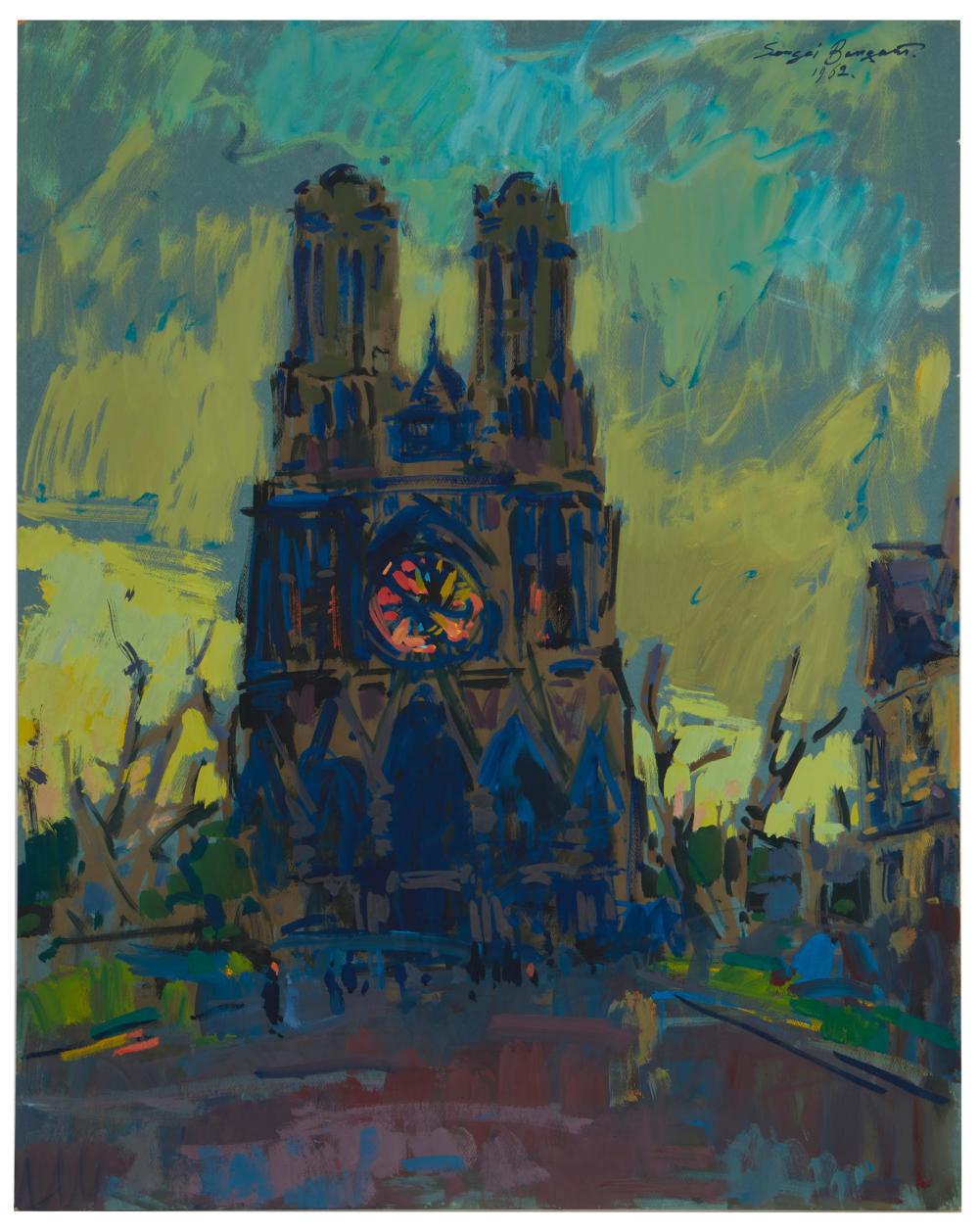 SERGEI BONGART, (1918-1985, SANTA
