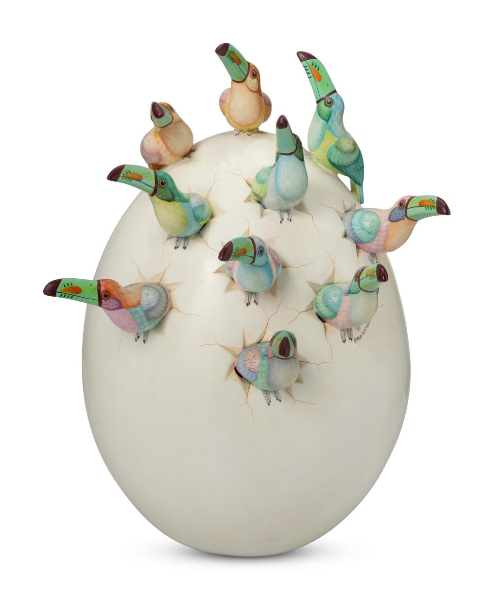 SERGIO BUSTAMANTE (B. 1949), EGG