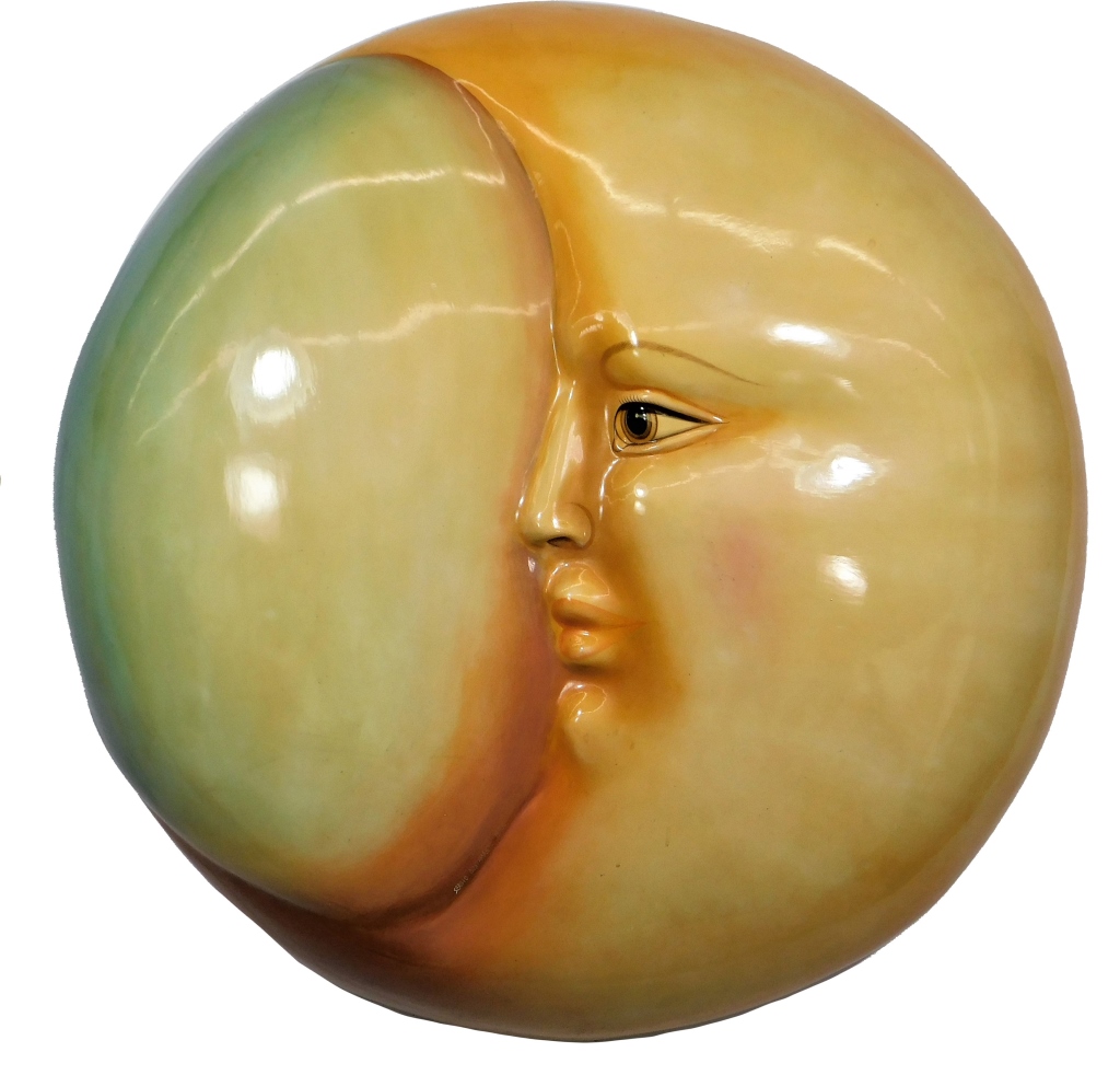 SERGIO BUSTAMANTE PAPIER MACHE MOON