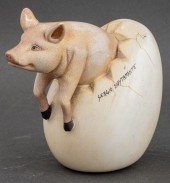 SERGIO BUSTAMANTE, PIG EGG, RE