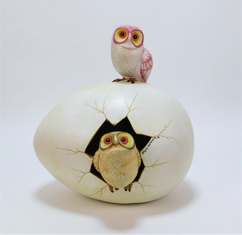 SERGIO BUSTAMANTE SURREALIST OWLS