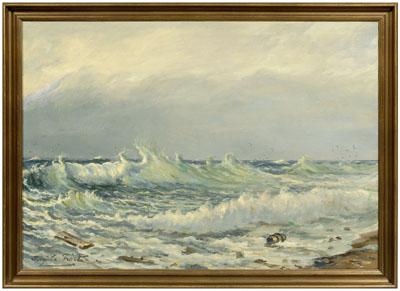 Sergius Frost painting (Danish,