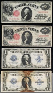 SERIES 1917 1923 US $1 BANKNOT