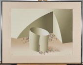 Serigraph by Kurt Larisch; sig