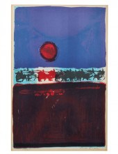 Serigraph Nissan Engel (Israel