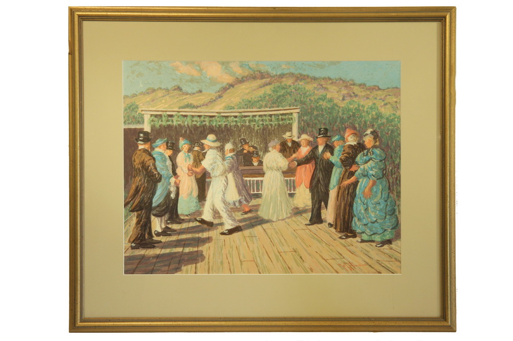 SERIGRAPH- 'Square Dancers