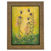SERIMACEN. THREE WOMEN, OIL (2