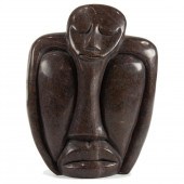 SERPENTINE CARVED SHONA BUST S