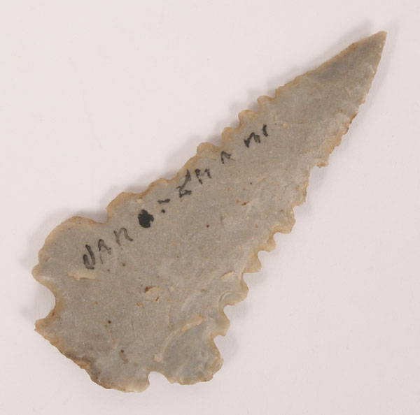 Serrated kirk.  3 3/8".