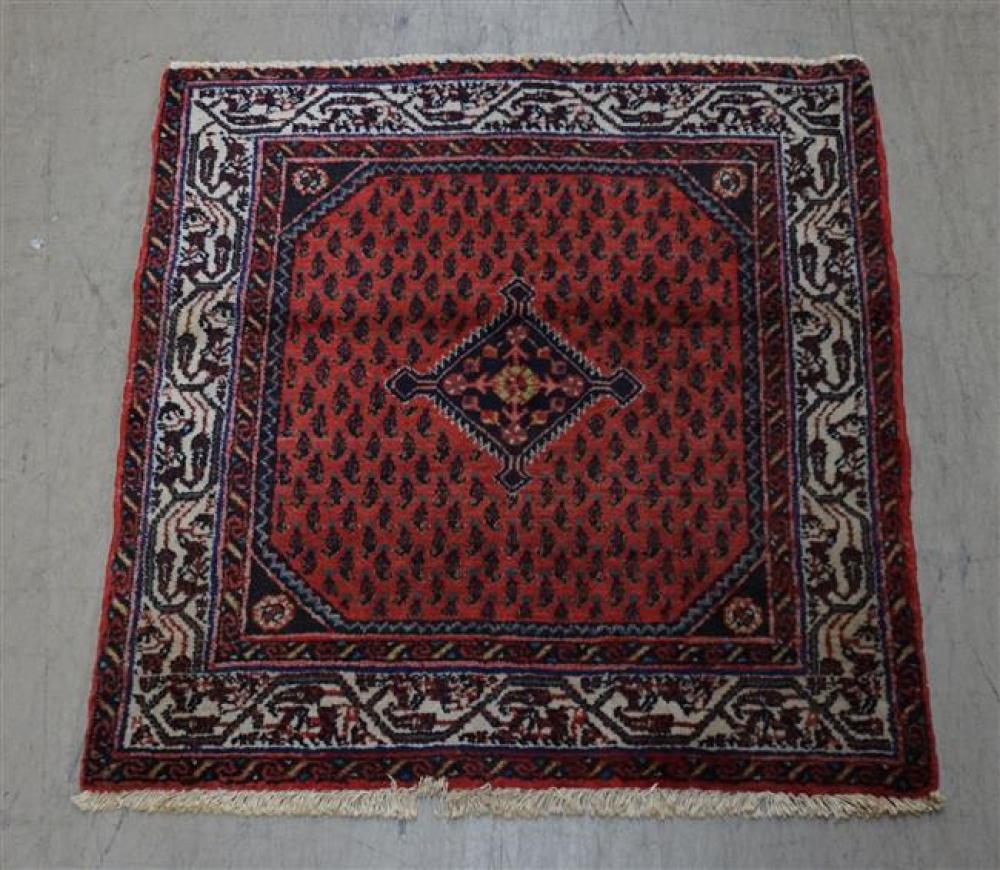 SERREBAND RUG, 3 FT 5 IN X 3 FT 5