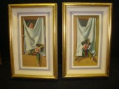 SERRI, Alfredo. Pair O/B Tromp