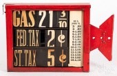 SERVICE STATION GAS PUMP TAX S