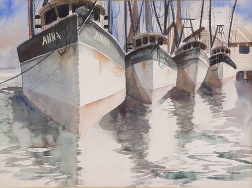 SERVOSS WATERCOLOR ON PAPER